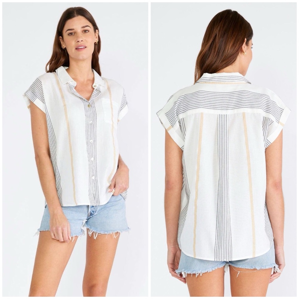 NWT Love Stitch Beckett Short Sleeve Shirt